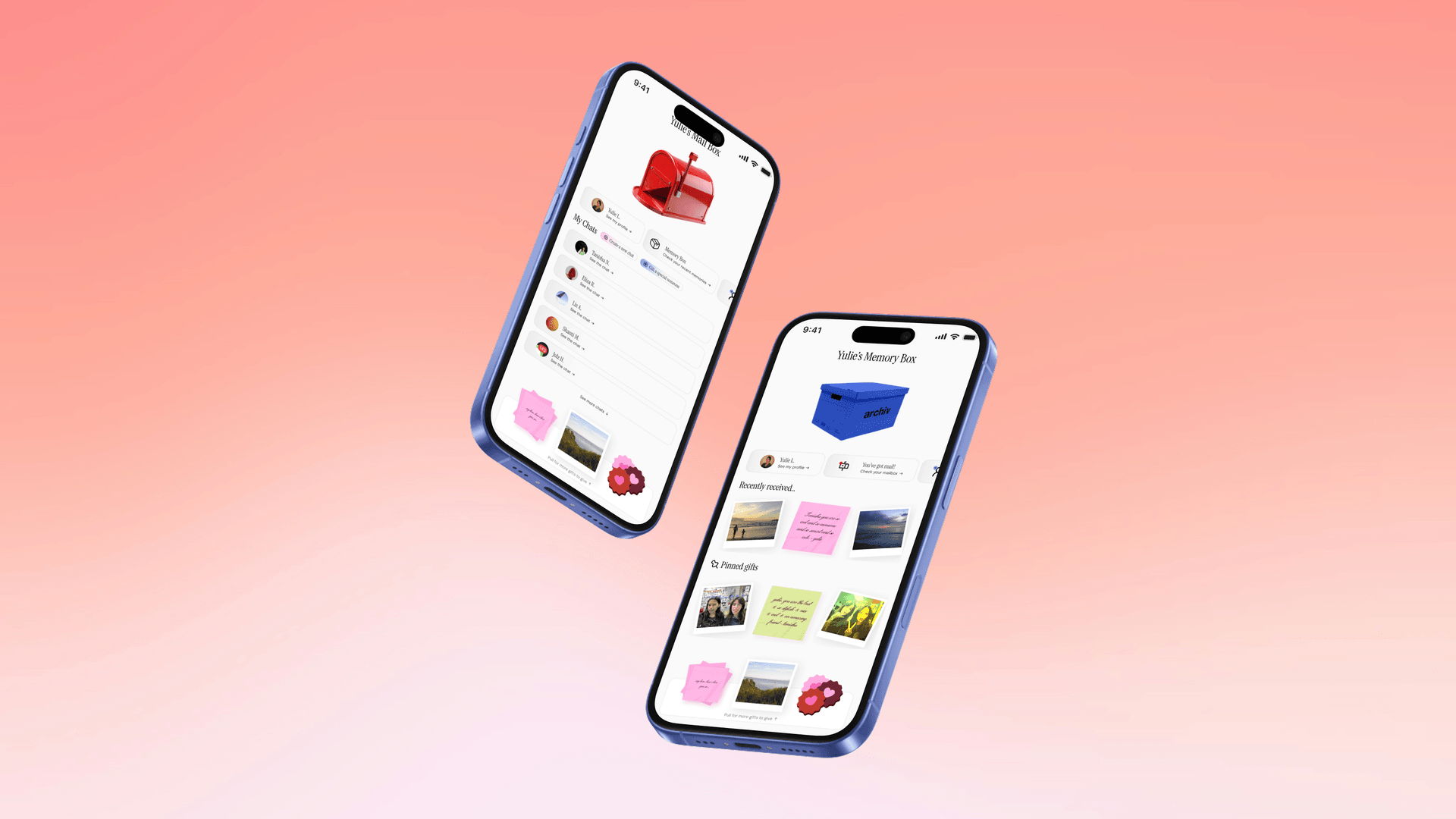 Memorybox Mockup